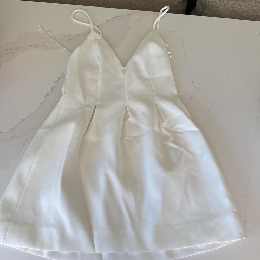 White Zara dress